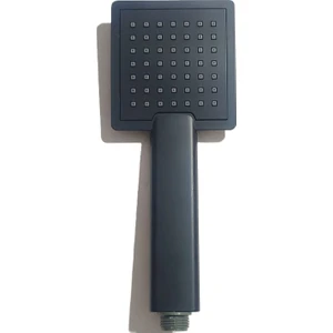 GR Tesisat Malzemeleri Grtes Siyah Kare El Duşu (Duş Başlığı)