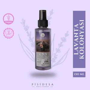Lavin Rose Kolonya - (150ML., Sprey Başlık) - Doğal Lavanta Özleri ile Ferahlatıcı ve Yenileyici Etki Lavanta Kolonyası