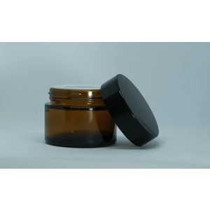 Boş Krem Şişesi 50 ml 2 Adet Amber Boş Şişe