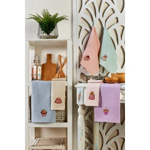 Sternen Glanz 6 Lı Muffak Havlusu Seti 40X60