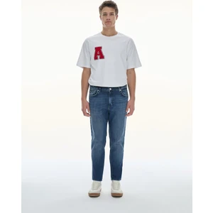 Alessıo Normal Bel Dar Paça Tapered Jean Pantolon