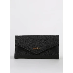 Siyah Kadın 20X10X3 cm Deri Cüzdan Frkbyn 511