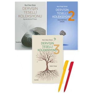 Dervişin Teselli Koleksiyonu 1 - Dervişin Teselli Koleksiyonu 2 - Dervişin Teselli Koleksiyonu 3 - 3 Kitap - Mecit Ömür Öztürk + Alfa Kalem