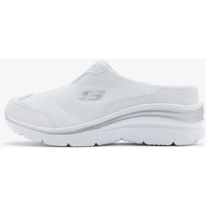 Fashion Fit Kadın Beyaz Arkası Açık Spor Ayakkabı 12714TK Wht