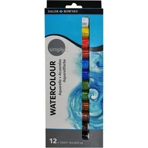 Daler Rowney Tüp Suluboya Seti - 12li