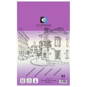 Alex Eskiz Blok A4 180 Gr 25'Li Alx -1570