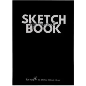 Academy Sketch Book Sert Kapak Eskiz Defteri 80gr A4 96 Yaprak