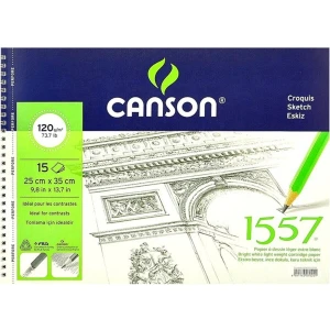 Eskiz Defteri 120 gr 25x35 cm 15 Yaprak Sanatçılar için Uygun Kalite