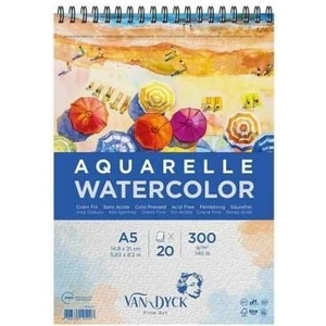 Van Dyck Aquarelle Watercolor Suluboya Resim Defteri A5 300 Gr 20 Yp