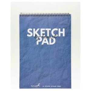 Academy Üstten Spiralli A4 Sketch Pad