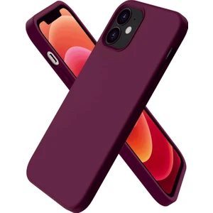 Cepte Aksesuar Apple iPhone 12 Mini Uyumlu Kılıf Kamera Korumalı Silikon Zore Biye Arka Kapak