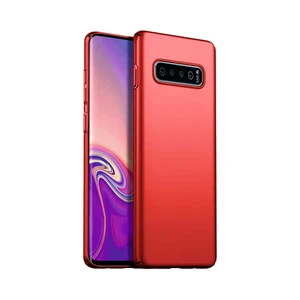 Cepte Aksesuar Samsung Galaxy S10 Plus Uyumlu Kılıf Kamera Korumalı Silikon Zore Biye Arka Kapak