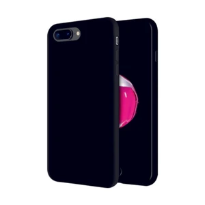 Cepte Aksesuar Apple iPhone 8 Plus Uyumlu Kılıf Kamera Korumalı Silikon Zore Biye Arka Kapak