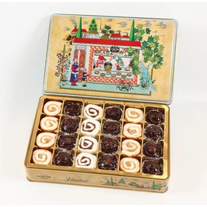 Lokum Atölyesi Lotus Krema Dolgulu,Türk Kahveli Kakao Krema Dolgulu Lokum 600g