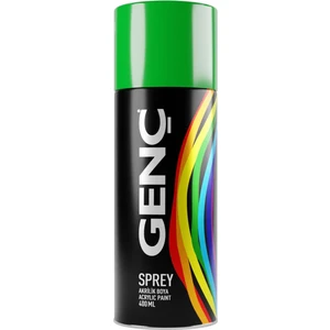 Sprey Boya Düz Renkler 6018 Açık Yeşil 400 ml
