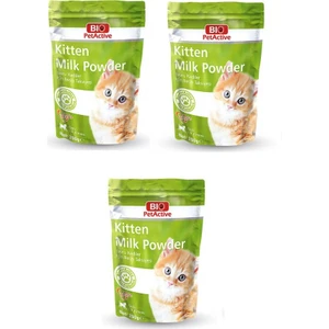 Bio Pet Active Kitten Milk Powder Yavru Kedi Süt Tozu 200 gr. x 3 Adet