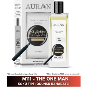 M111 -  Odunsu Baharatlı Erkek Parfüm 50ML