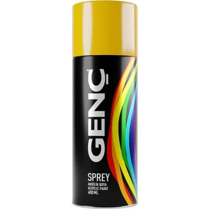 Sprey Boya Düz Renkler 1023 Krom Sarı 400 ml