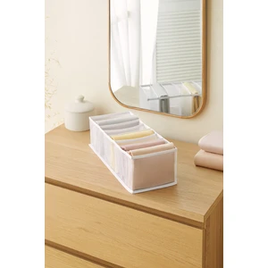 Ocean Home Textile 8 Bölmeli File Dolap Çekmece İçi Akordiyon Tipi Katlanır Çamaşır Düzenleyici Organizer