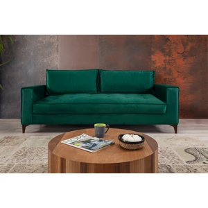 Perla Sofa Cosmo Üçlü Koltuk Zümrüt Yeşil