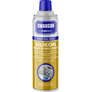 Works Silikonlu Kalıp Ayırıcı Yağlayıcı Sprey 400 ml 2 Adet