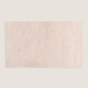 Bamboo Solid Banyo Paspası 70X130 cm Pudra