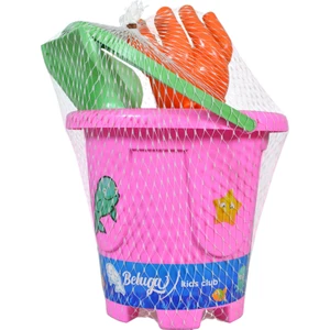 Çocuk Oyuncak Kova Seti Pembe