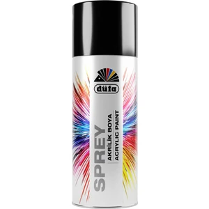 Sprey Boya Düz Renkler 0326 Parlak Siyah 400 ml