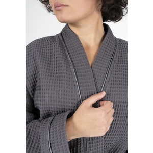 Kaos Serisi Kimono Yaka Pike Bornoz Sabahlık