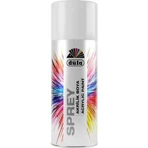Sprey Boya Düz Renkler 0301 Parlak Beyaz 400 ml