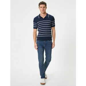 Slim Fit Kot Pantolon - Brad Jean