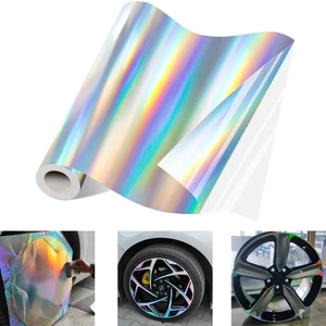 Hologram Jant Kaplama 160 Mikron Gümüş Rainbow Boyut: 200CM x 152CM