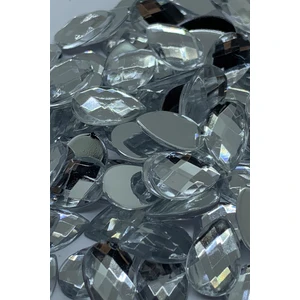 Cem Davetiyeleri Süsleme Taşı Kristal Damla Şeklinde 8X13MM 2000 Adet Akrilik Taş