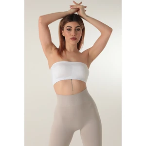 Seamless Straplez Askısız Pedli Büstiyer