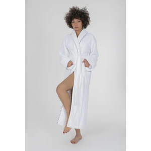 Biyeli Şal Yaka Bambu Bornoz