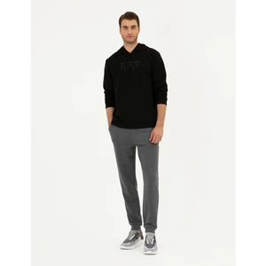 Pierre Cardin Erkek Antrasit Melanj Slim Fit Eşofman Altı 50295727-VR081