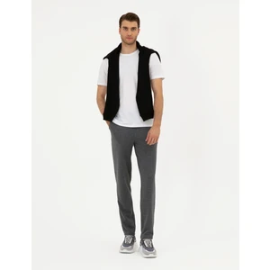 Pierre Cardin Erkek Antrasit Melanj Slim Fit Eşofman Altı 50295680-VR081