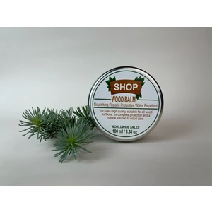 Wood Balm Ahşap Besleyici Bakım Cilalama Koruma Su Geçirmezlik Balzamı 100 Ml.