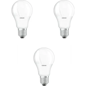 3 Adet Osram 8,5W LED Ampul E27 Duy 6500K - Beyaz Işık