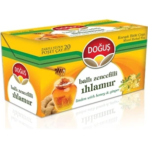Ballı Zencefilli Ihlamurlu Bitki Çayı 20'li 32 Gr.
