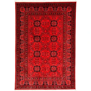 Hoom Rugs Wool Bambos Plus 901 Kırmızı Klasik Salon Halısı
