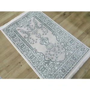 Karya Akrilik Yumuşak Parlak Iplik Dokuma Seccade 78x125 Cm BEJ