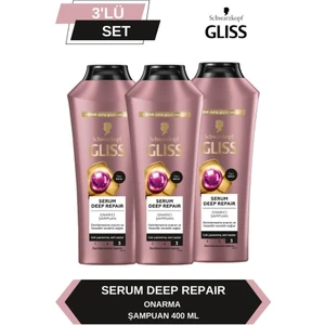 Serum Deep Repair Onarıcı Şampuan 400 ml x 3 Adet