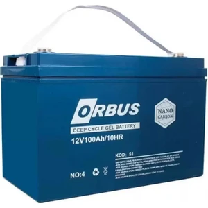 100 Ah A Amper 12 V Volt Karbon Jel Akü Derin Döngü (2024 Üretimi)