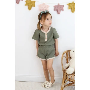 Çift Renkli Waffle Takım