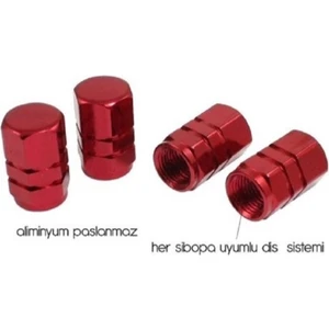 Metal Sibop Kapağı Kırmızı