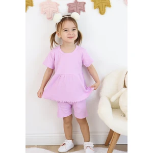 Fırfırlı Şortlu Takım