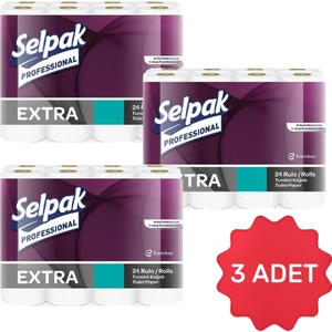 Extra Tuvalet Kağıdı 24'lü x 3 Adet
