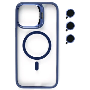 Tech&bello accessories Bello iPhone 14 Pro Max Kılıf Magsafe Uyumlu Lacivert iPhone Kılıfı