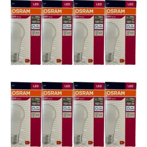 13W (100W) 6500K (Beyaz Işık) E27 Duylu LED Ampul (8 Adet)